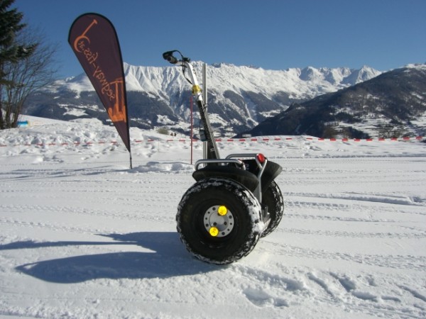 segway X2 on snow, why not ?