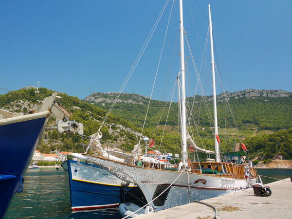 Landgang mit dem Segway in Trstenik (auf Pelješac/Kroatien)